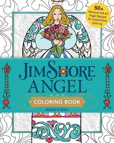 Jim Shore Angel Coloring Book Shore Paperback F&W 9781440247347