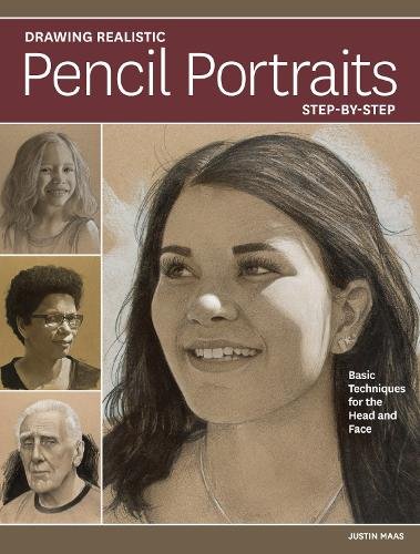 Drawing Realistic Pencil Portraits Step–by–Step Maas Paperback F&W 9781440354618