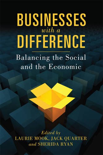 Businesses with a Difference – Balancing the Social and the Economic Mook