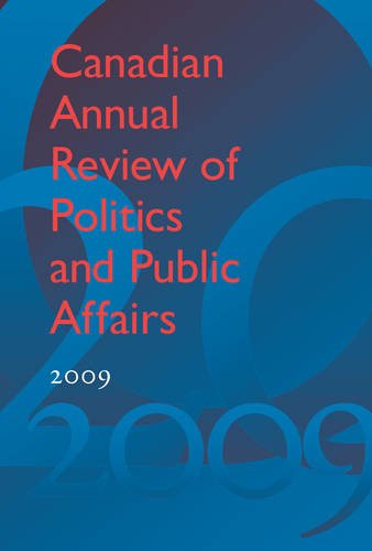 Canadian Annual Review of Politics and Public Affairs 2009 Mutimer Hardback