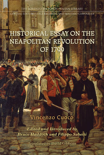 Historical Essay on the Neapolitan Revolution of 1799 Cuoco Haddock Sabetti