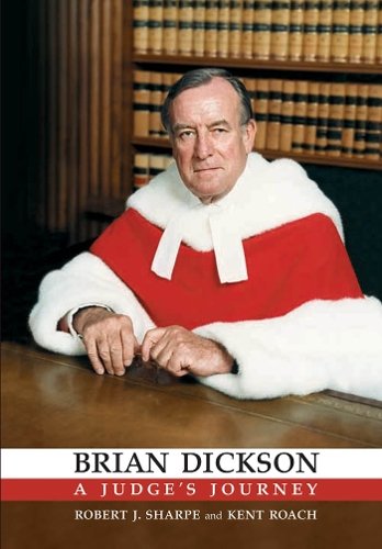 Brian Dickson – A Judge`s Journey Sharpe Roach Paperback 9781442657717