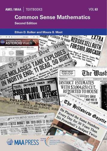 Common Sense Mathematics – Second Edition Bolker Mast Paperback 9781470461348