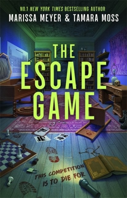 Front cover of The Escape Game by Marissa Meyer and Tamara Moss