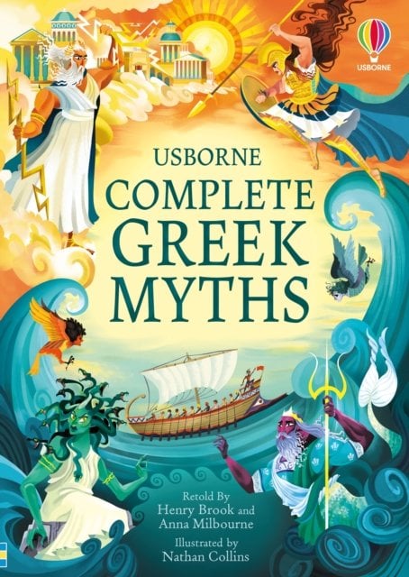 Complete Greek Myths: An Illustrated Book of Greek Myths book cover