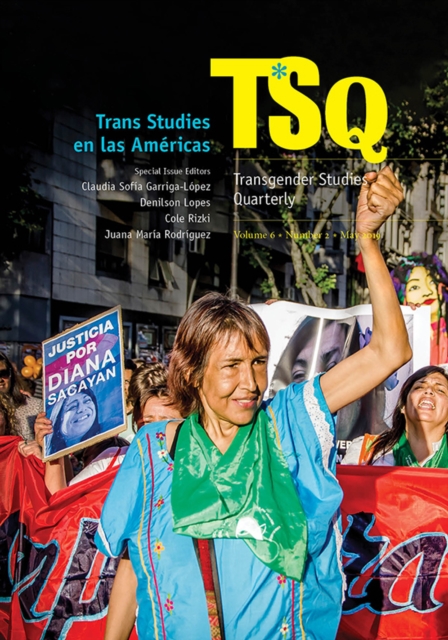 Trans Studies en las Americas Garriga–lópez Lopes Rizki Rodríguez Paperback