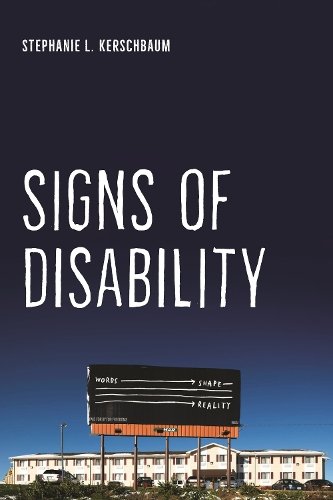 Signs of Disability Kerschbaum Hardback John Wiley & Sons 9781479811144
