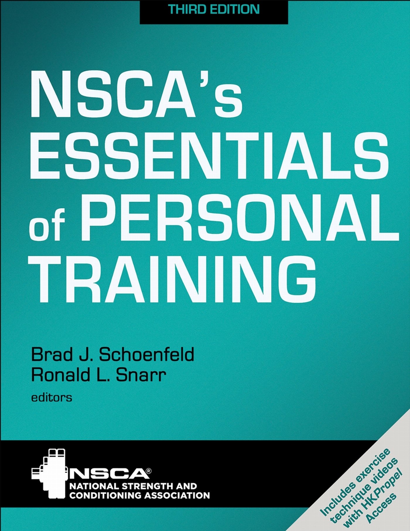 NSCA`s Essentials of Personal Training Schoenfeld Snarr Hardback 9781492596721