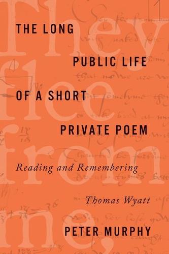 The Long Public Life of a Short Private Poem – Reading and Remembering Thomas W…