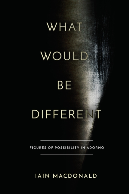 What Would Be Different – Figures of Possibility in Adorno Macdonald Paperback