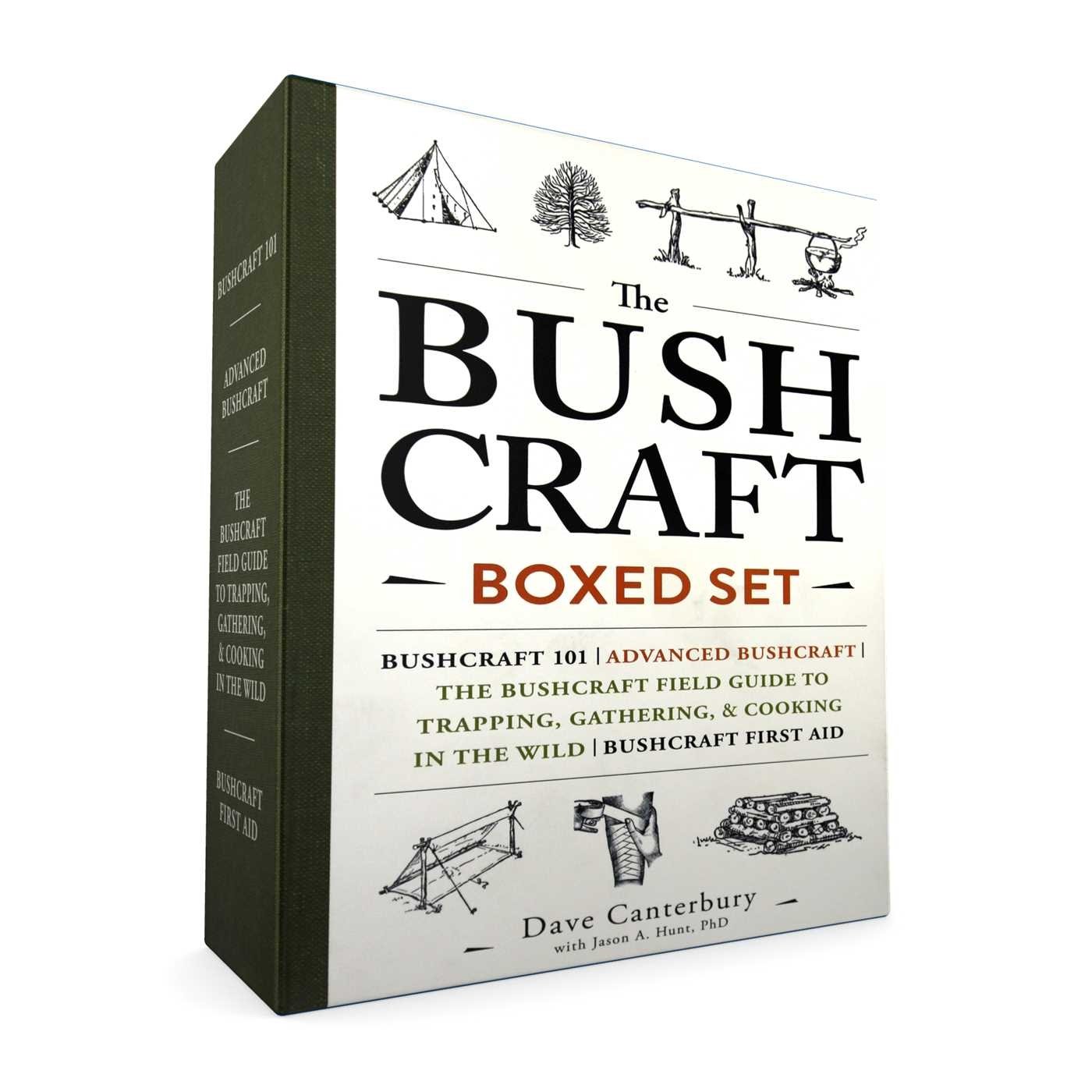 The Bushcraft Boxed Set: Bushcraft 101; Advanced Bushcraft; The Bushcraft Field Guide to Trapping, Gathering, & Cooking in the Wild; Bushcraft First A