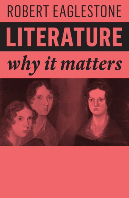 Literature – Why It Matters Eaglestone Paperback Polity Press 9781509532322