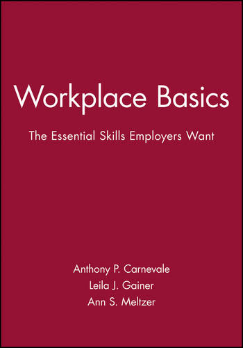 Workplace Basics Training Manual Carnevale Paperback John Wiley & Sons