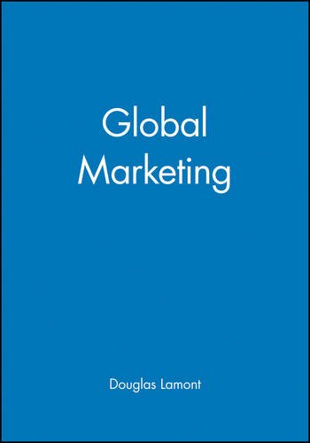 Global Marketing Lamont Paperback Wiley–Blackwell 9781557868299