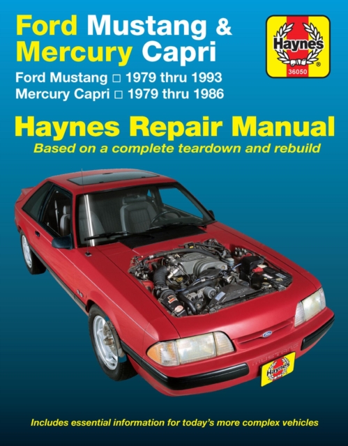 Ford Mustang, Ghia & Cobra (1979–1993) & Mercury Capri, Ghia & RS (1979–1986) i…