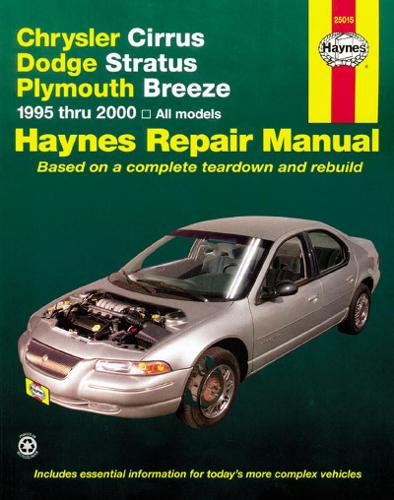 Chrysler Cirrus, Dodge Stratus & Plymouth Breeze (95 – 00) Haynes Paperback