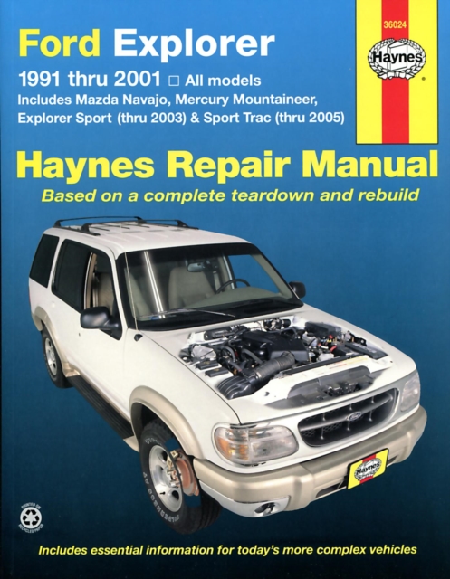 Ford Explorer & Mazda Navajo covering Ford Explorer & Mazda Navajo (1991–2001),…