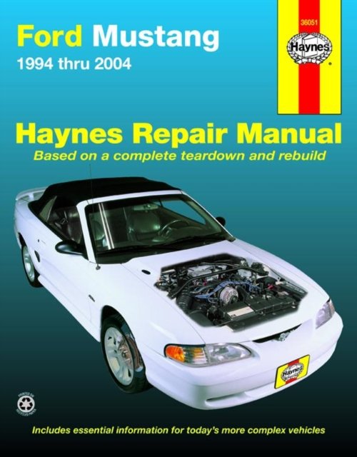 Ford Mustang 1994–2004 Haynes Paperback Haynes 1C – US Car Manuals 9781563926761