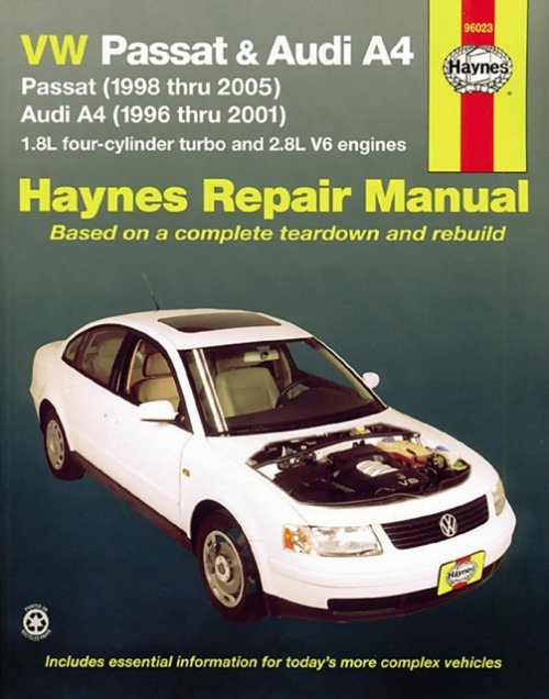 Volkswagen VW Passat (1998–2005) & Audi A4 1.8L turbo & 2.8L V6 (1996–2001) Hay…