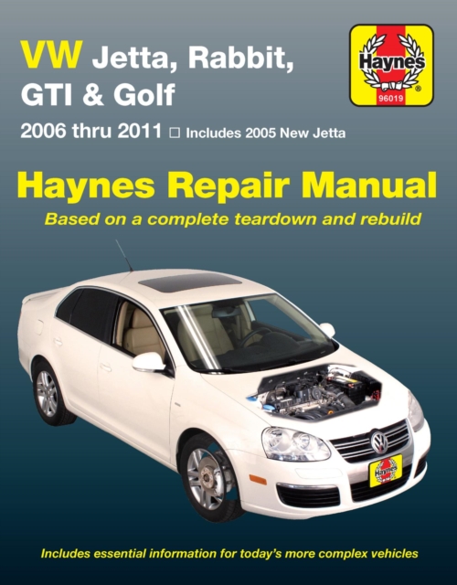Volkswagen VW Jetta, Rabbit, GTI & Golf covering – 2005 – 11 Haynes Paperback