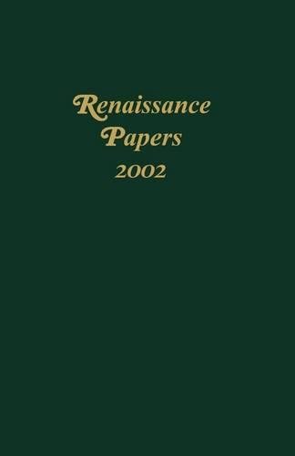 Renaissance Papers 2002 Hester Cobb Tipton Mcilhaney Flynn Hardback Camden House