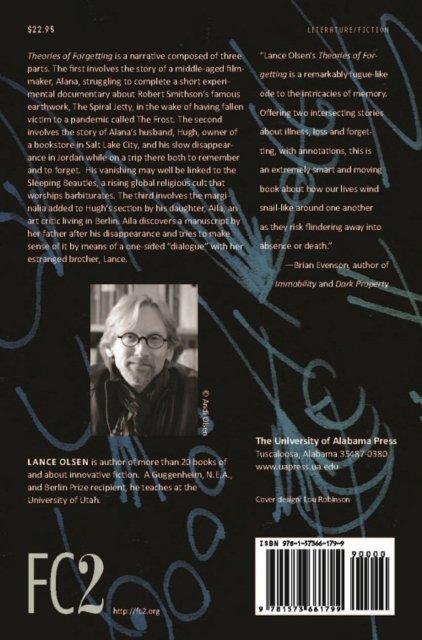 Theories of Forgetting Olsen Paperback MP–ALB University of Alabama