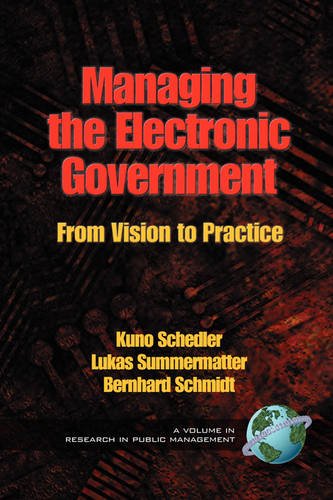 Managing the Electronic Government – From Vision to Practice Schedler Paperback