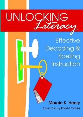 Unlocking Literacy – Effective Decoding and Spelling Instruction Henry Wolf