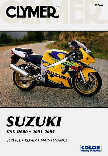 Suzuki GSX–R600 Series Motorcycle (2001–2005) Service Repair Manual Haynes
