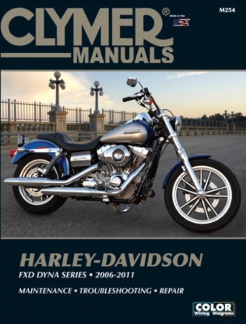 Harley–Davidson FXD Dyna Series Motorcycle (2006–2011) Service Repair Manual