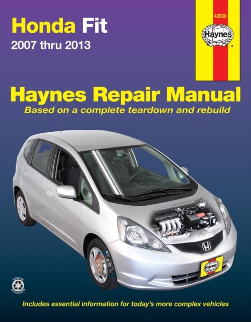 Honda Fit Haynes Paperback Haynes 1C – US Car Manuals 9781620921425