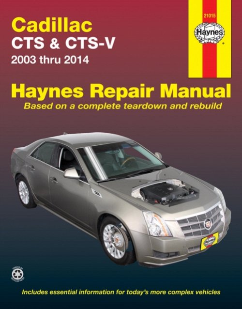 Cadillac CTS–V (03–14) – 2003–2014 Haynes Paperback Haynes 1C – US Car Manuals