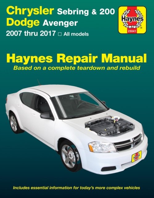 Chrysler Sebring Sedan (2007–2010) – Sebring Convertible (2008–2010), 200 (2011…