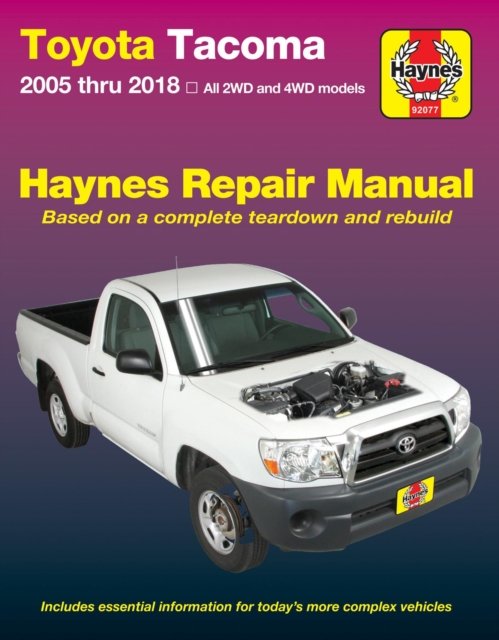 Toyota Tacoma (05 – 15) Haynes Paperback Haynes 1C – US Car Manuals