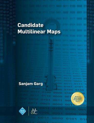 Candidate Multilinear Maps Garg Hardback John Wiley & Sons 9781627055499
