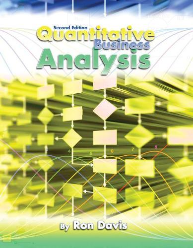 Quantitative Business Analysis Davis Paperback John Wiley & Sons 9781631897078