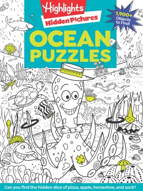 Ocean Puzzles Highlights Paperback Highlights 9781644721247