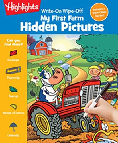 Write–on Wipe–off: My First Farm Hidden Pictures Highlights Hardback Highlights
