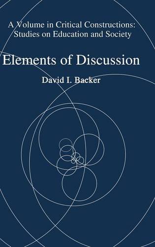 Elements of Discussion Backer Hardback Emerald – Information Age Publishing