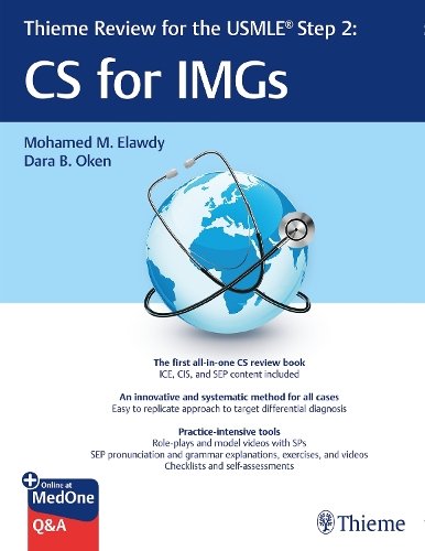 Thieme Review for the USMLE® Step 2: CS for IMGs Elawdy Oken Paperback