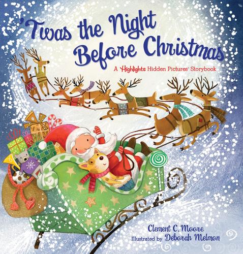 ′Twas the Night Before Christmas Moore Hardback Highlights 9781684376490