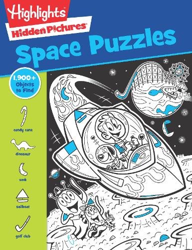 Space Puzzles Highlights Paperback Highlights 9781684379170