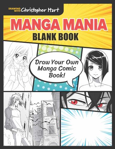 Manga Mania Blank Book Hart Paperback Drawing with Christopher Hart