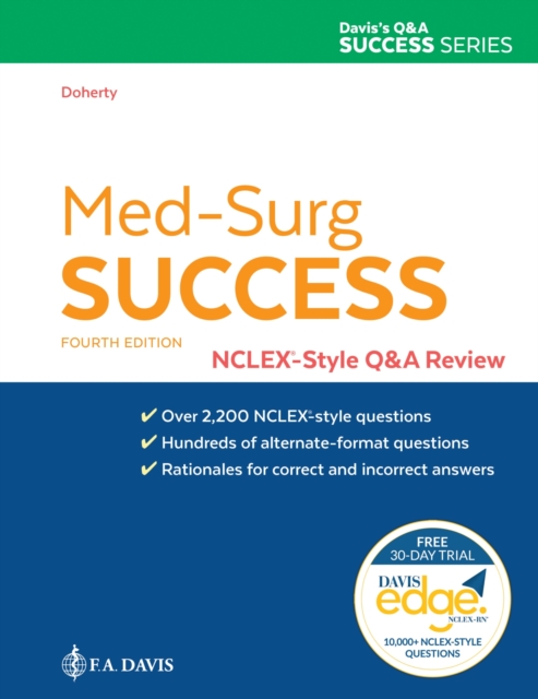 Med–Surg Success – NCLEX®–Style Q&A Review Doherty Paperback MP–FAD F.A. Davis