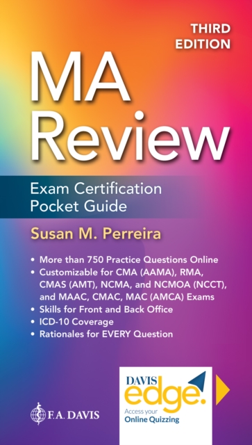 MA Review – Exam Certification Pocket Guide Perreira Paperback MP–FAD F.A. Davis