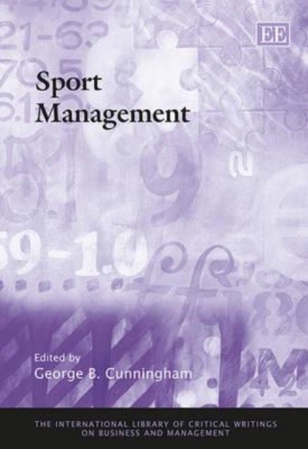 Sport Management Cunningham Hardback Edward Elgar 9781781007174