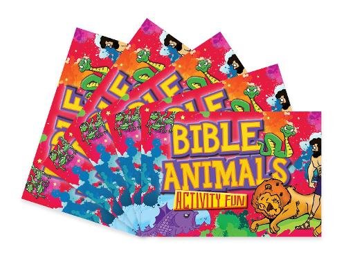 Bible Animals Activity Fun – 5 Pack Dowley Paperback SPCK – Candle 9781781284094