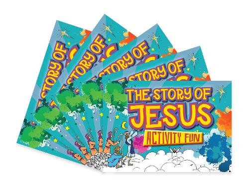 The Story of Jesus Activity Fun – 5 Pack Dowley Paperback SPCK – Candle