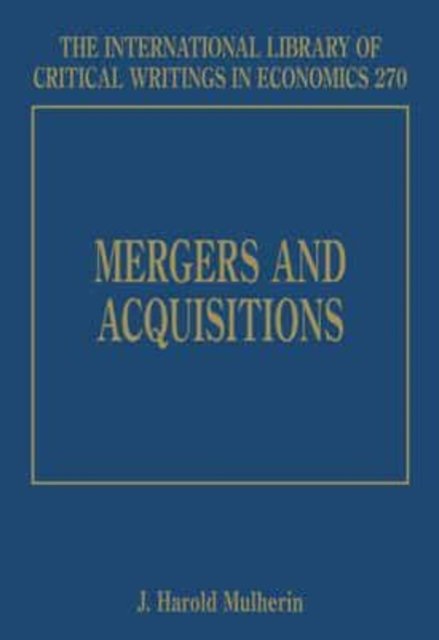 Mergers and Acquisitions Mulherin Hardback Edward Elgar 9781781951583