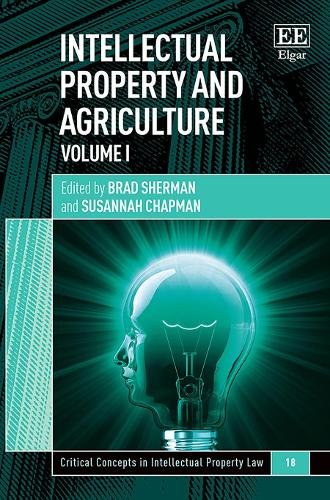 Intellectual Property and Agriculture Sherman Chapman Hardback Edward Elgar